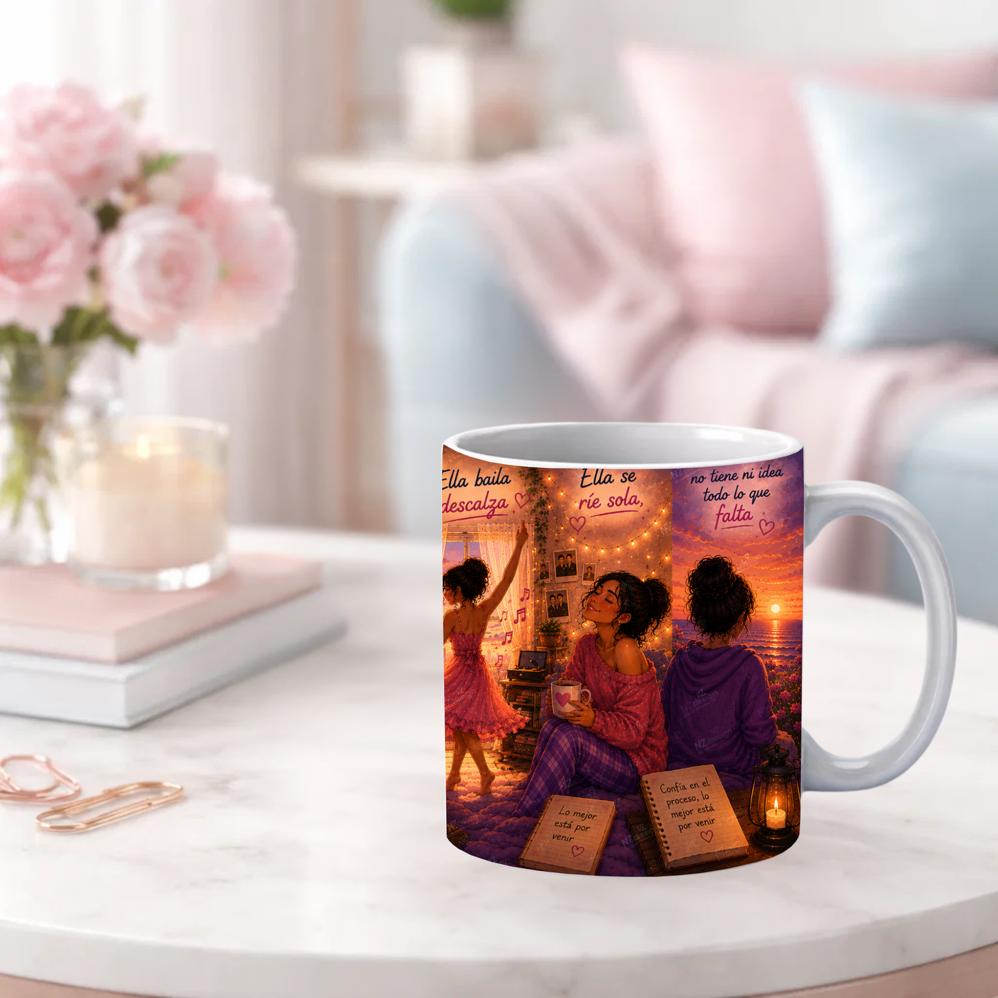 Entonces Se Disfraza 15oz Mug | Inspirational Spanish Coffee Mug