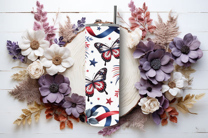 4th of July Butterflies PNG