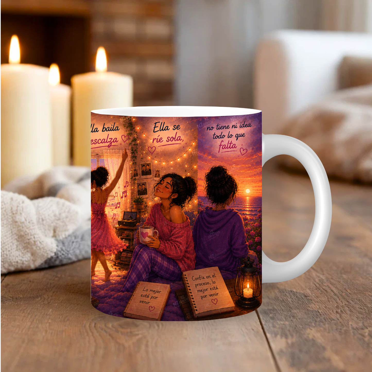 Entonces Se Disfraza 15oz Mug | Inspirational Spanish Coffee Mug