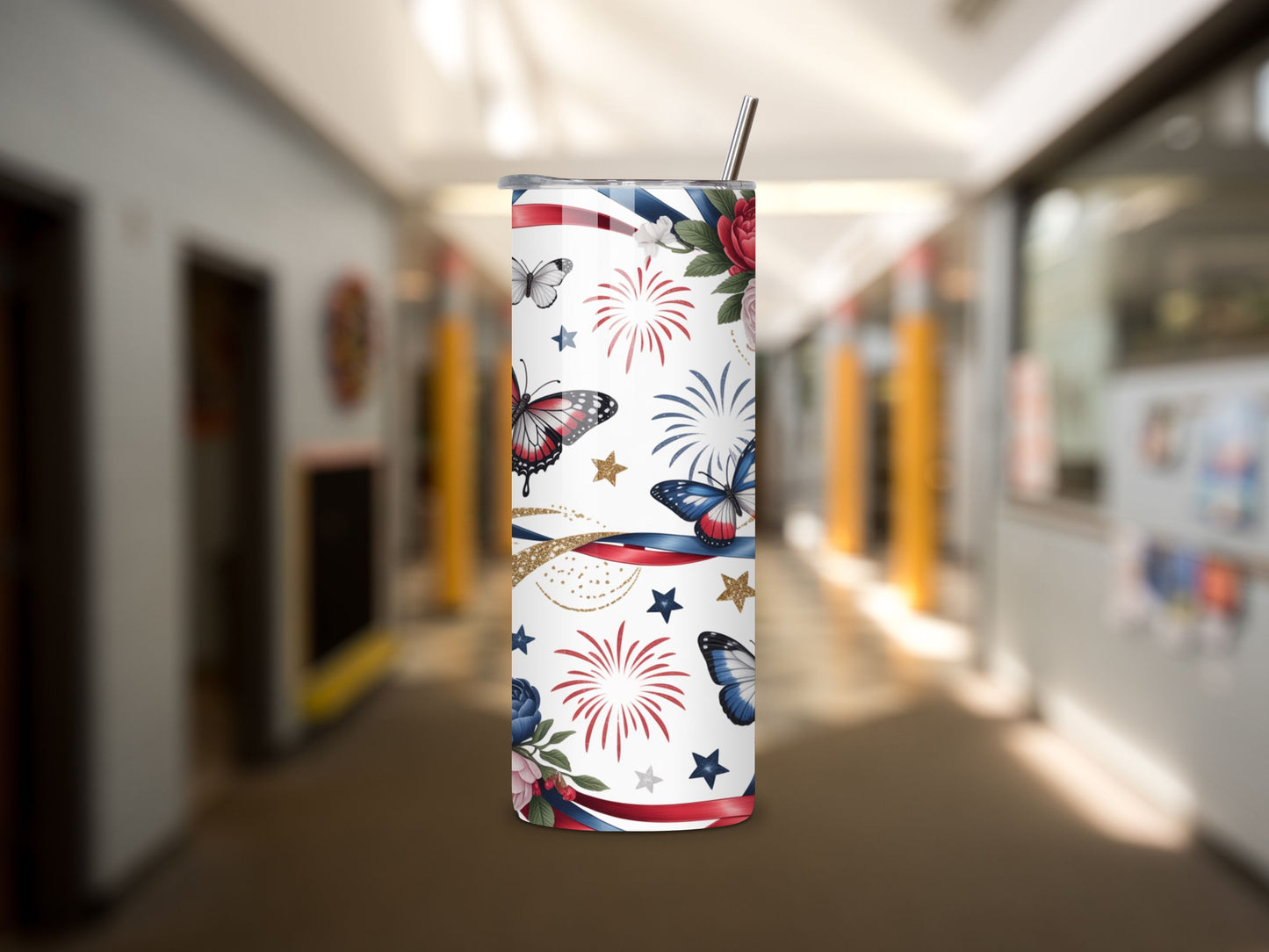 4th of July Butterflies PNG