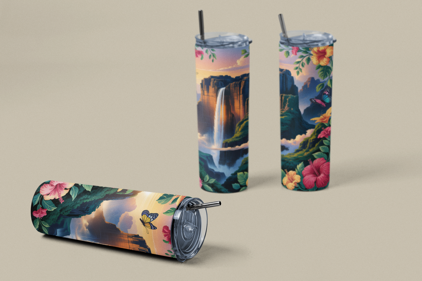 Angel Falls Venezuela 20oz Skinny Tumbler