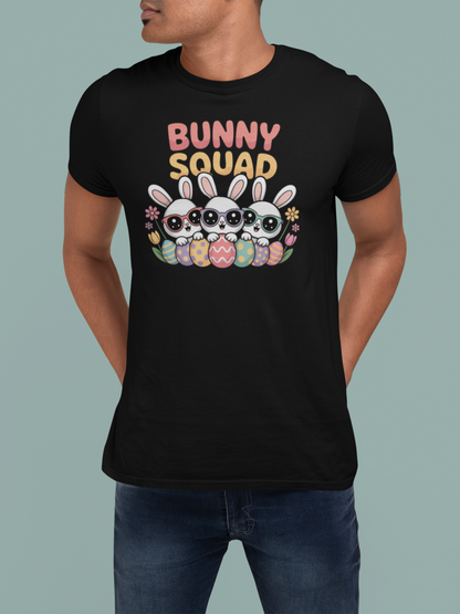 Digital Bunny Squad Easter PNG Digital Download Cute Bunny Design